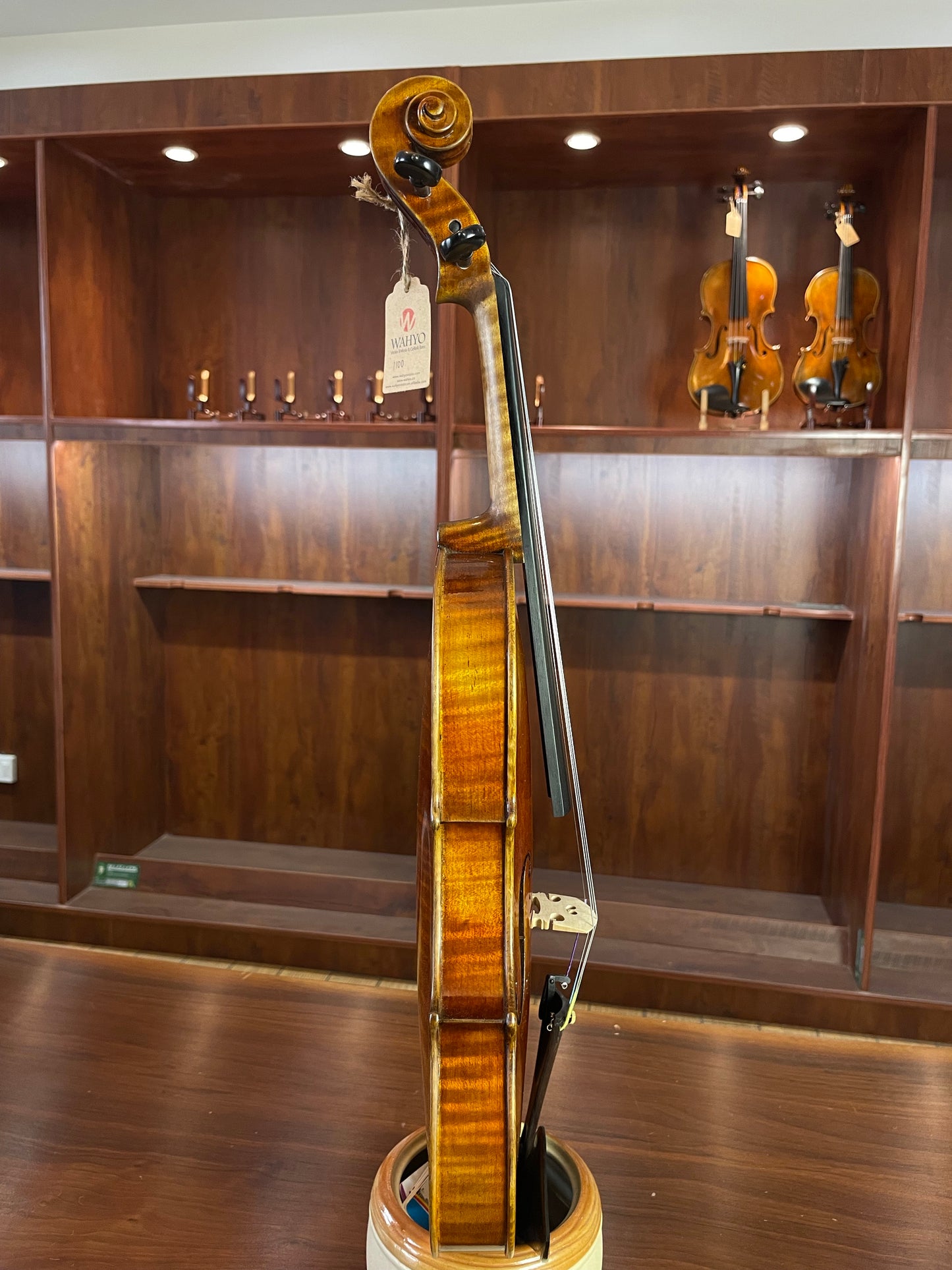 Hot sale single back professional handmade violin